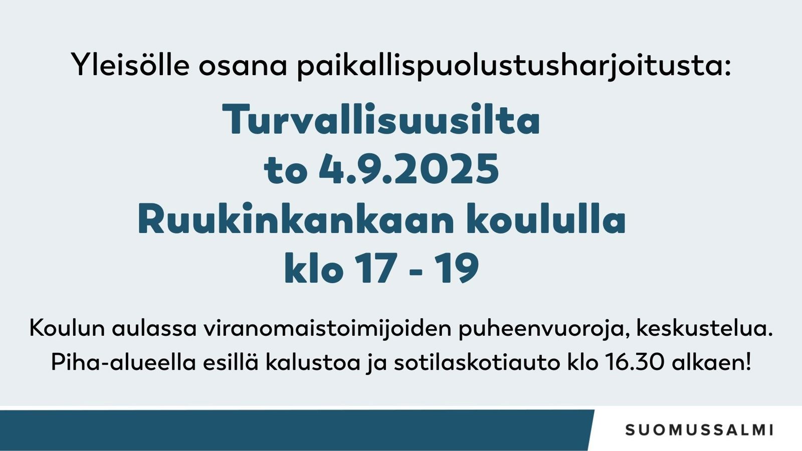 Kuvituskuvassa sinertävällä pohjalla samaa tekstiä kuin noston tekstissä, mutta lyhyemmin.